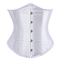 Corset Serre Taille Efficace blanc, maintien confortable, design ergonomique pour sculpter la silhouette avec style.