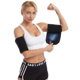 Femme sportive portant la Gaine pour Maigrir des Bras en néoprène favorisant sudation et amincissement des bras.