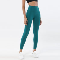 Legging gainant yoga vert bleu