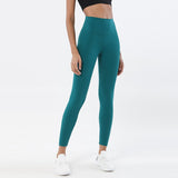 Legging gainant yoga vert bleu