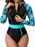 Maillot de Bain Manche Longue Dos Nu