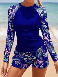 Maillot de Bain Manche Longue Deux Pièces