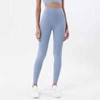 Legging violet clair gainant yoga pour femme