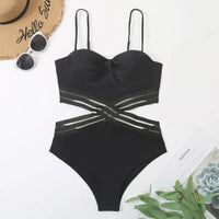 Maillot de Bain 1 Piece Sexy Push Up Ventre Plat