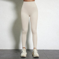 Legging Drainant Anti Cellulite beige, confort optimal, effet sculptant et réduction visible de la cellulite.