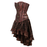 Robe Corset Marron