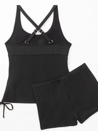 Tankini Noir Amincissant