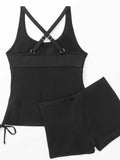 Tankini Noir Amincissant
