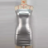 Robe Bustier Cuir