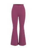 Legging Anti-Cellulite Influenceur Pattes d'Elephant en tissu extensible, conçue pour sculpter et sublimer la silhouette.