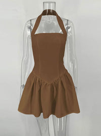 Robe Blanche Bustier Col Carré