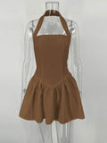 Robe Blanche Bustier Col Carré