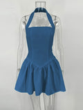 Robe Blanche Bustier Col Carré