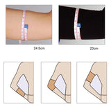 Gaine Amincissante Bras montrant réduction du tour de bras grâce à une compression efficace et confortable.