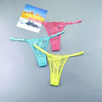 Micro String Dentelle (Vendu par 3)