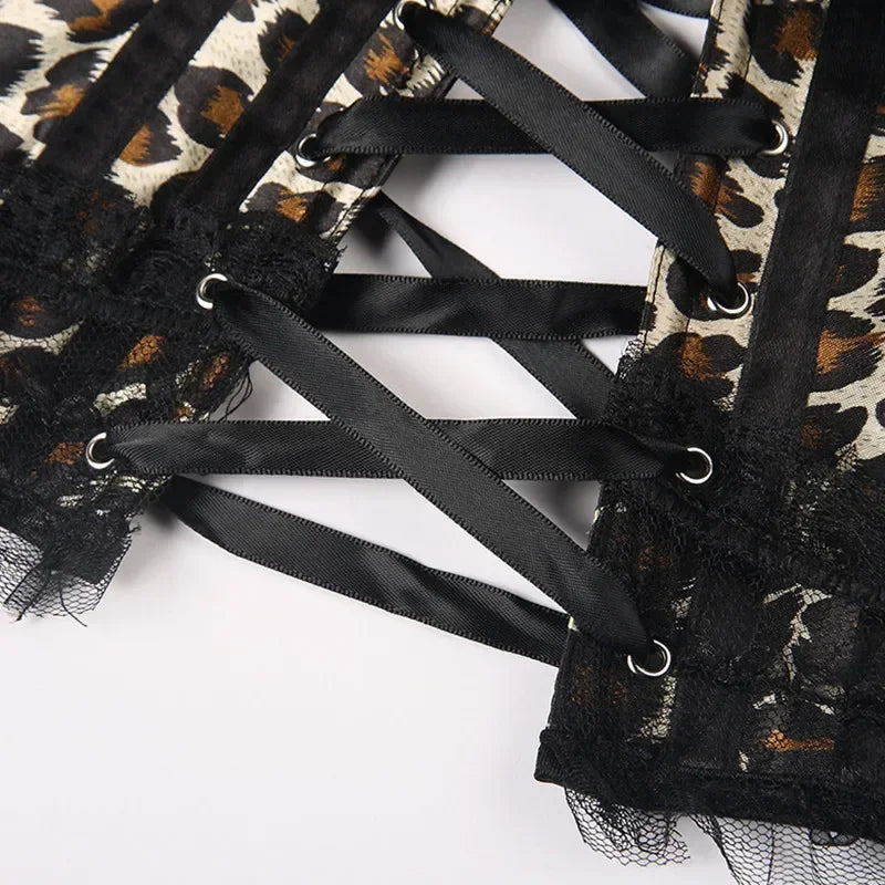 Leopard Corset