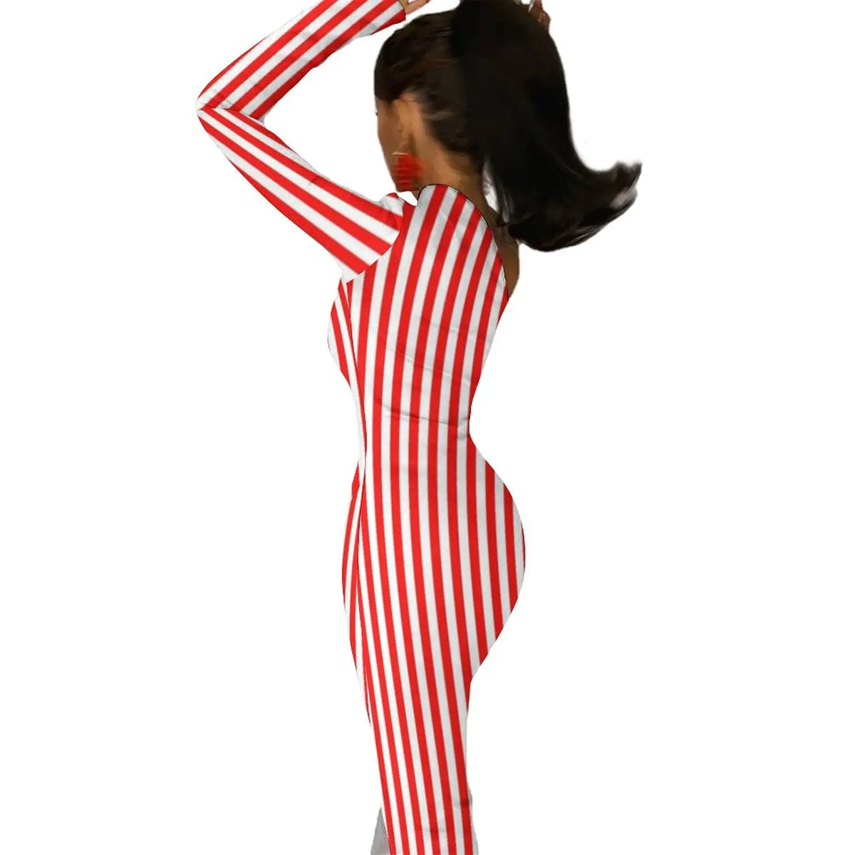 Robe Bustier Rouge et Blanche