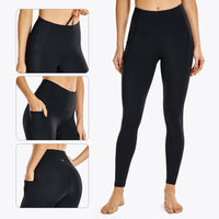 Détail Legging gainant taille haute fitness