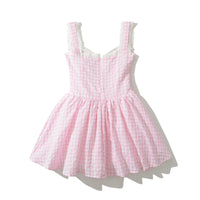 Robe Bustier Rose et Blanche