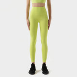 Legging gainant yoga jaune fluo
