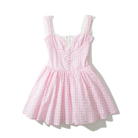 Robe Bustier Rose et Blanche