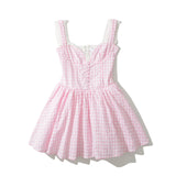 Robe Bustier Rose et Blanche