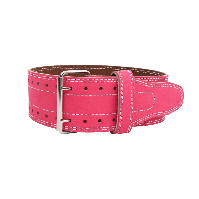 Ceinture D'Haltérophilie Double Force 14 Cm Néoprène Rembourré - Soutien Lombaire Pour Musculation, Squats Et Soulevés De Terre