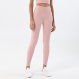 Legging gainant yoga rose très clair