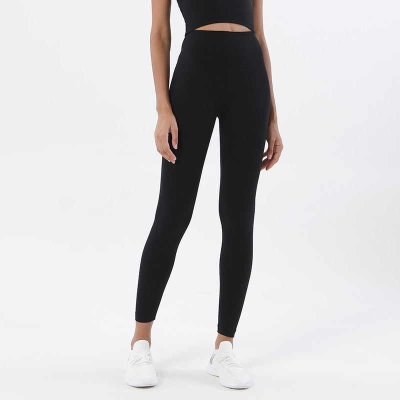 Legging Sport Femme Effet Froncé Sans Coutures