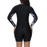 Maillot de Bain Manche Longue Veste Zippée