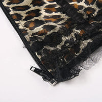 Leopard Corset