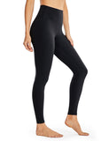 Legging gainant taille haute fitness de couleur noir