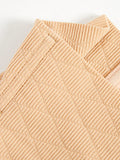 Gaine String Ventre Plat Pas Cher en tissu côtelé beige, confort et maintien pour une silhouette affinée au quotidien.