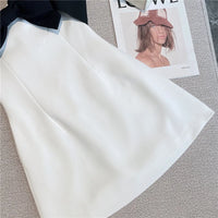 Robe Bustier Blanche et Noire