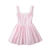 Robe Bustier Rose et Blanche
