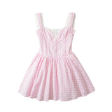 Robe Bustier Rose et Blanche