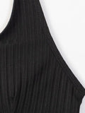 Tankini Noir Amincissant