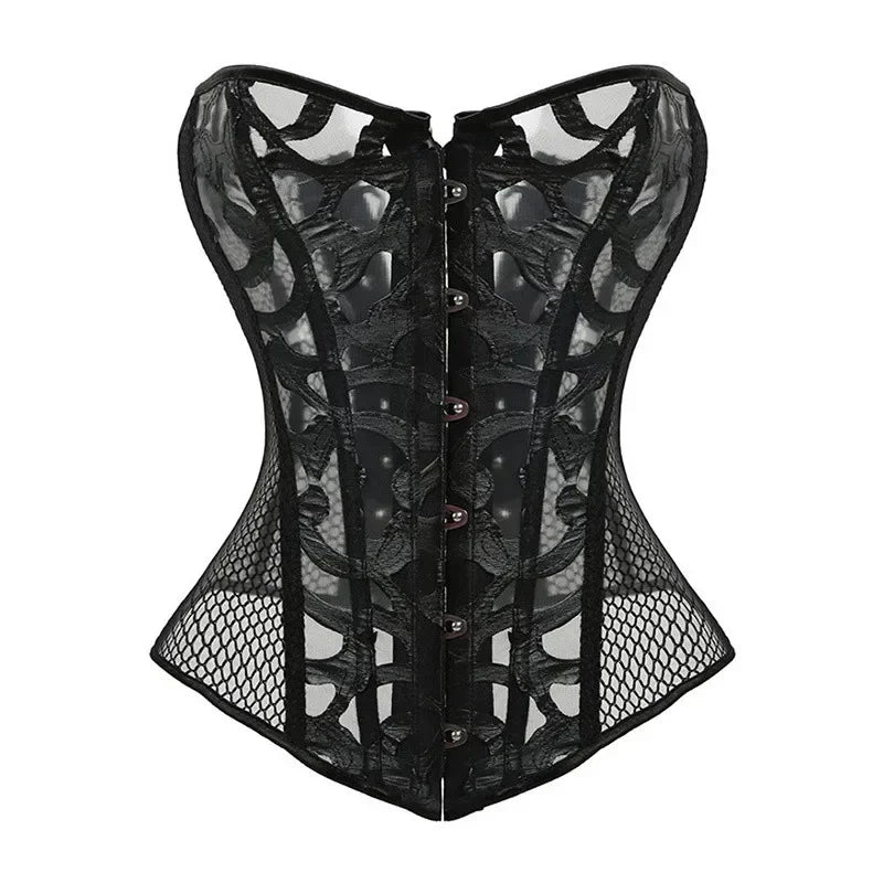 Soutien-gorge push-up en maille transparente noire pour femme,bustier Soutien-gorge push-up en maille transparente noire pour femme,bustier