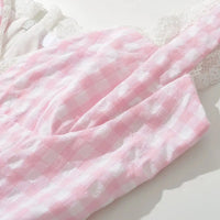 Robe Bustier Rose et Blanche