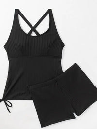 Tankini Noir Amincissant
