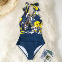 Maillot de Bain Gainant Fleuri