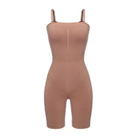 body panty marron