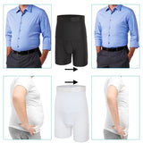 boxer gaine avec vêtement