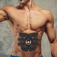 ceinture a pulsation posé sur le ventre