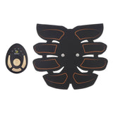 Ceinture a Pulsation avec telecommande sans fil et electrode abdominale noire pour electrostimulation musculaire