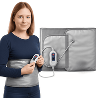 Ceinture Brule Graisse avec telecommande et technologie infrarouge pour perte de poids et amincissement du ventre
