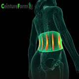 Ceinture Chauffe Dos Électrique de ceinture form