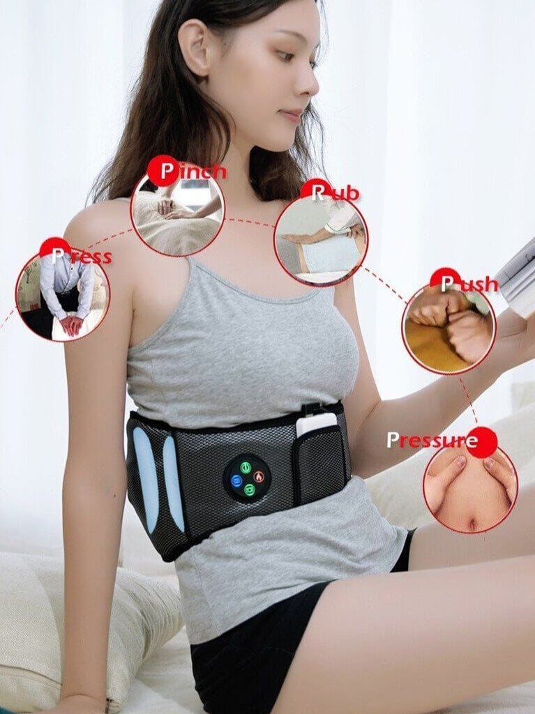 Ceinture De Sudation Femme InnovTec Massage Chauffant Sans Fil