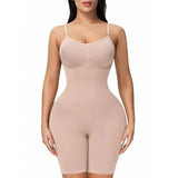 combinaison short beige