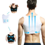 gaine gynecomastie vue de derrière